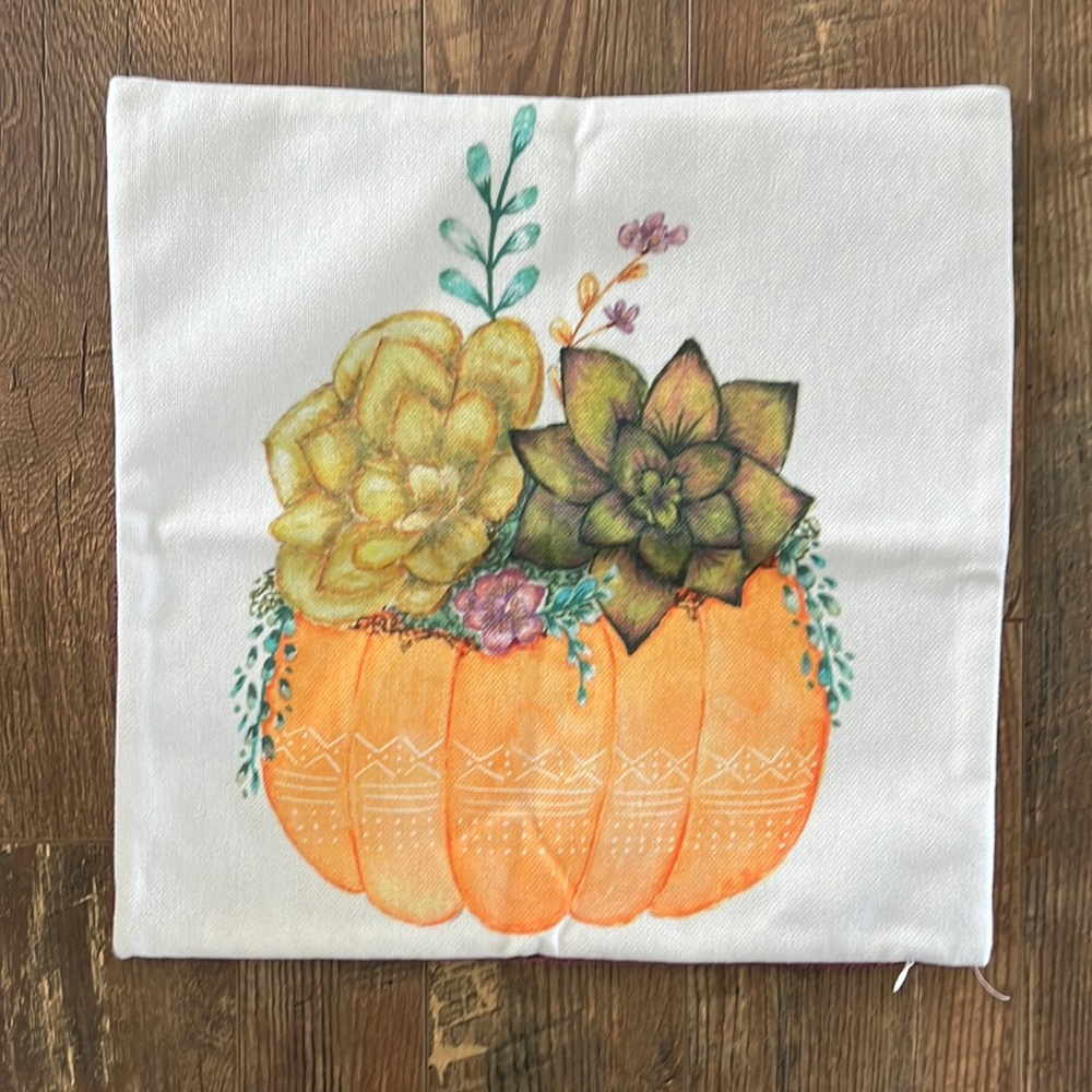 Decocrated Fall Pillow Cover